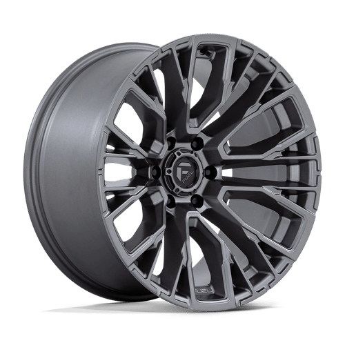 Fuel Offroad D848 REBAR Matte Gunmetal 17x9 +1 6x135mm 87.1mm