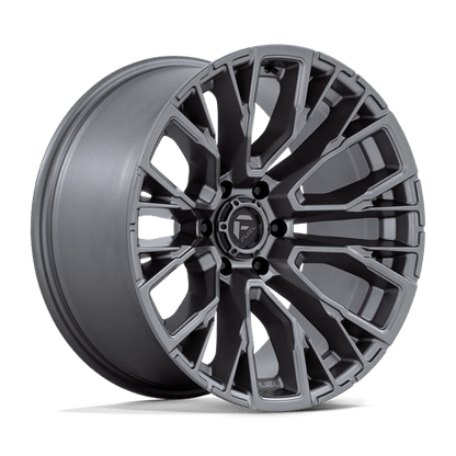 Fuel Offroad D848 REBAR Matte Gunmetal 17x9 +1 6x135mm 87.1mm
