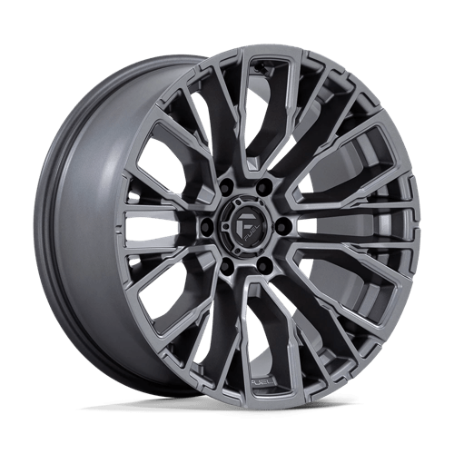 Fuel Offroad D848 REBAR Matte Gunmetal 20x9 +1 6x139.7mm 106.1mm