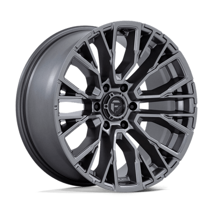 Fuel Offroad D848 REBAR Matte Gunmetal 20x9 +1 6x139.7mm 106.1mm