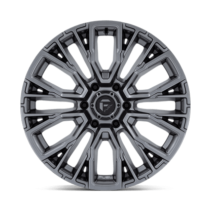 Fuel Offroad D848 REBAR Matte Gunmetal 20x9 +20 6x135mm 87.1mm
