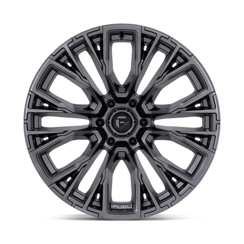 Fuel Offroad D848 REBAR Matte Gunmetal 22x12 -44 6x139.7mm 106.1mm