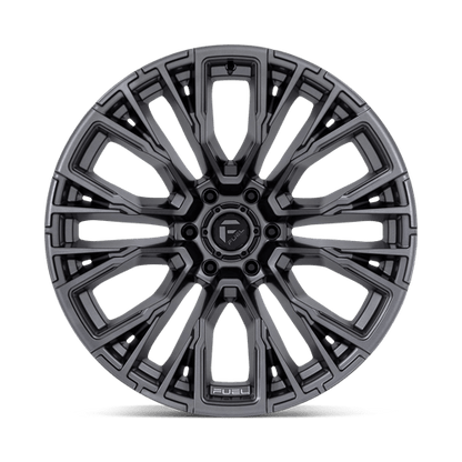 Fuel Offroad D848 REBAR Matte Gunmetal 22x12 -44 6x139.7mm 106.1mm
