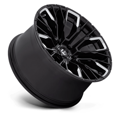 Fuel Offroad D849 REBAR Gloss Black Milled 17x9 +1 6x114.3mm 66.1mm