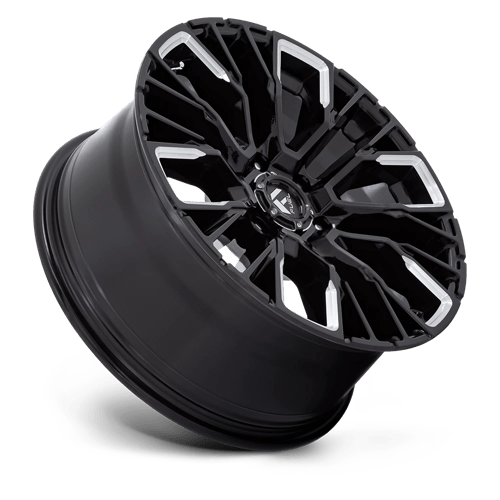 Fuel Offroad D849 REBAR Gloss Black Milled 20x9 +20 6x139.7mm 106.1mm