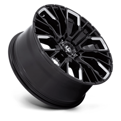 Fuel Offroad D849 REBAR Gloss Black Milled 20x9 +20 6x139.7mm 106.1mm