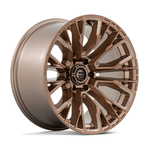 Fuel Offroad D850 REBAR Platinum Bronze Milled 17x9 +1 6x139.7mm 106.1mm