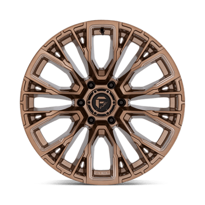 Fuel Offroad D850 REBAR Platinum Bronze Milled 17x9 -12 6x135mm 87.1mm