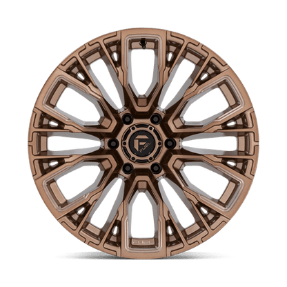 Fuel Offroad D850 REBAR Platinum Bronze Milled 20x9 +1 6x139.7mm 106.1mm