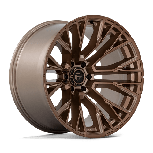 Fuel Offroad D850 REBAR Platinum Bronze Milled 22x12 -44 6x139.7mm 106.1mm