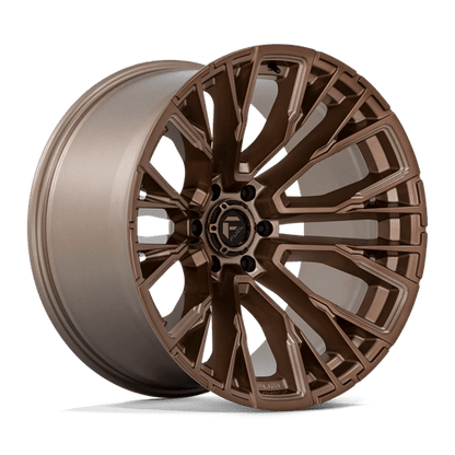 Fuel Offroad D850 REBAR Platinum Bronze Milled 22x12 -44 6x139.7mm 106.1mm