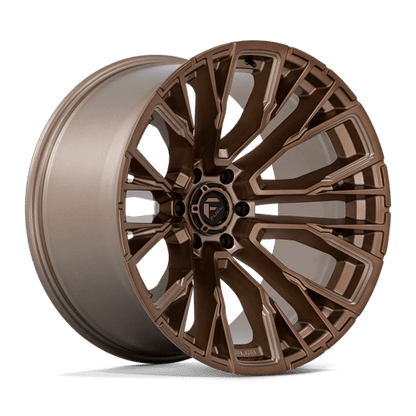 Fuel Offroad D850 REBAR Platinum Bronze Milled 22x12 -44 6x135mm 87.1mm