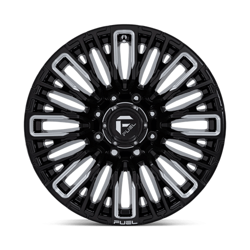 Fuel Offroad D849 REBAR Gloss Black Milled 20x10 -18 8x170mm 125.1mm