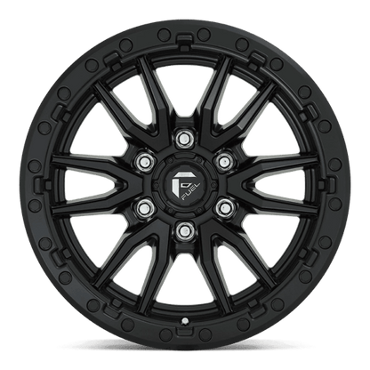 Fuel Offroad D679 REBEL Matte Black 18x9 +1 6x120mm 67.1mm