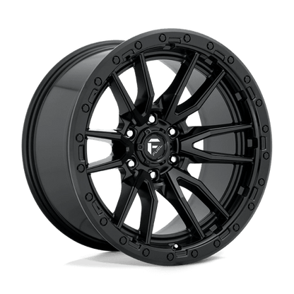 Fuel Offroad D679 REBEL Matte Black 20x10 -18 6x139.7mm 106.1mm