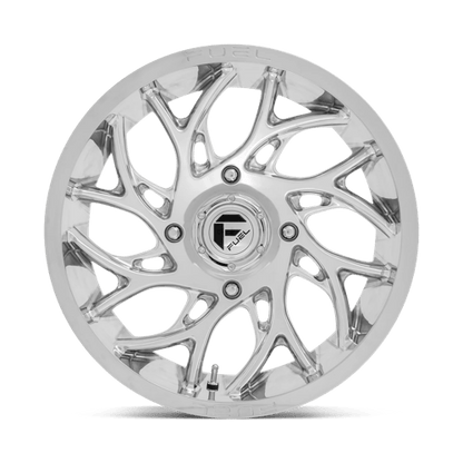 Fuel Offroad D204 RUNNER UTV Polished 20x7 +13 4x156mm 132mm