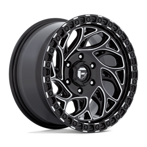 Fuel Offroad D840 RUNNER OR Gloss Black Milled 20x9 +20 6x120mm 67.1mm
