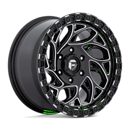 Fuel Offroad D840 RUNNER OR Gloss Black Milled 18x9 +1 5x127mm 71.5mm