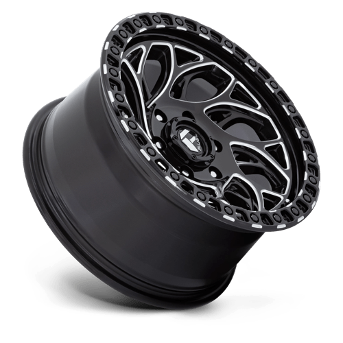 Fuel Offroad D840 RUNNER OR Gloss Black Milled 18x9 -12 5x127mm 71.5mm