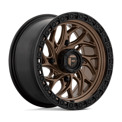 Fuel Offroad D777 RUNNER UTV Bronze W/ Black Ring 15x7 +10 4x137mm 110.1mm