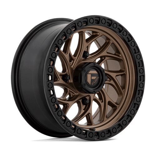 Fuel Offroad D777 RUNNER UTV Bronze W/ Black Ring 15x7 +10 4x156mm 132mm