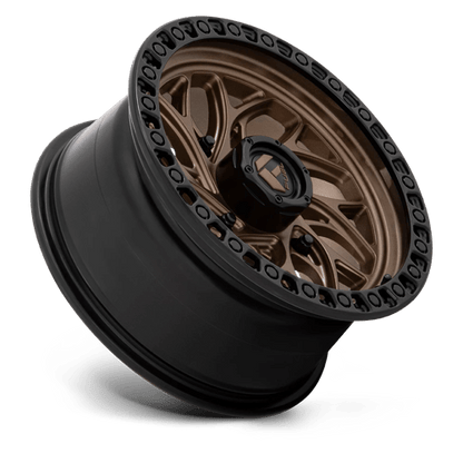 Fuel Offroad D777 RUNNER UTV Bronze W/ Black Ring 15x7 +10 4x137mm 110.1mm