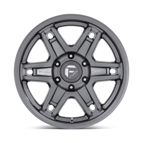 Fuel Offroad D838 SLAYER Matte Gunmetal 17x8.5 -15 6x139.7mm 106.1mm