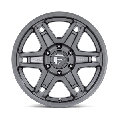 Fuel Offroad D838 SLAYER Matte Gunmetal 18x8.5 -15 6x139.7mm 106.1mm