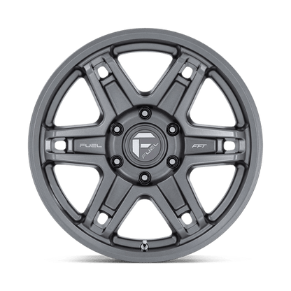 Fuel Offroad D838 SLAYER Matte Gunmetal 17x9 -38 6x139.7mm 106.1mm