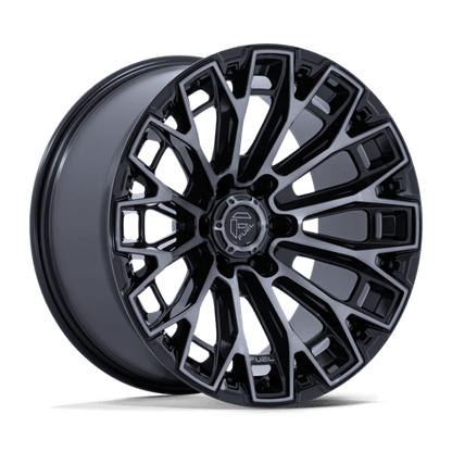 Fuel Offroad FC882 TRAX Gloss Black Machined Face Dtcc 17x9 +20 6x135mm 87.1mm
