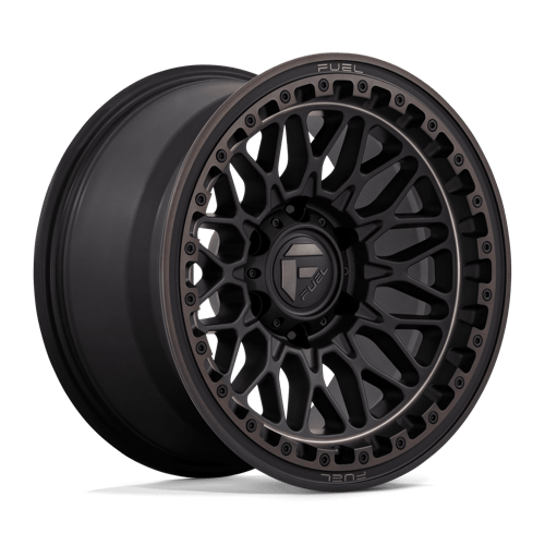 Fuel Offroad D759 TRIGGER Matte Black Dark Tint 17x9 -12 6x139.7mm 106.1mm