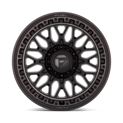 Fuel Offroad D759 TRIGGER Matte Black Dark Tint 17x9 -12 6x139.7mm 106.1mm