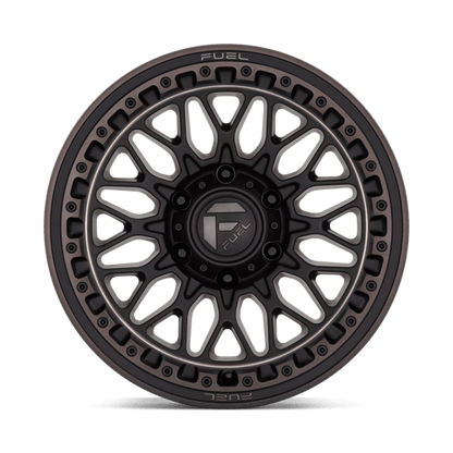 Fuel Offroad D759 TRIGGER Matte Black Dark Tint 17x9 -12 6x139.7mm 106.1mm