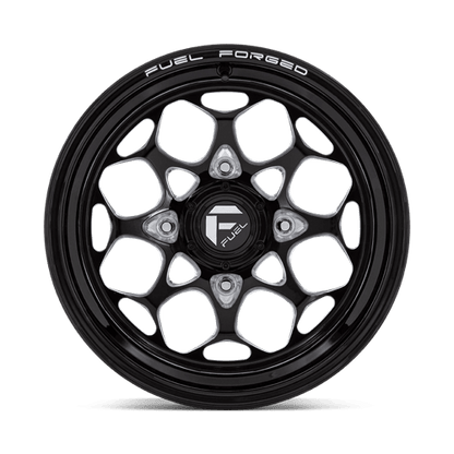 Fuel Offroad FV400 SCEPTER UTV Gloss Black Milled 15x10 0 4x156mm 115.1mm