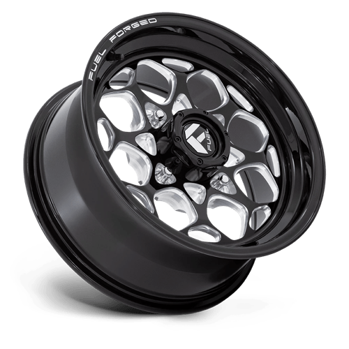 Fuel Offroad FV400 SCEPTER UTV Gloss Black Milled 15x7 +10 4x137mm 96mm