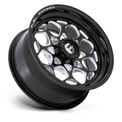 Fuel Offroad FV400 SCEPTER UTV Gloss Black Milled 15x7 +10 4x137mm 96mm