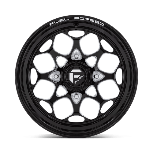 Fuel Offroad FV400 SCEPTER UTV Gloss Black Milled 15x7 +10 4x156mm 115.1mm