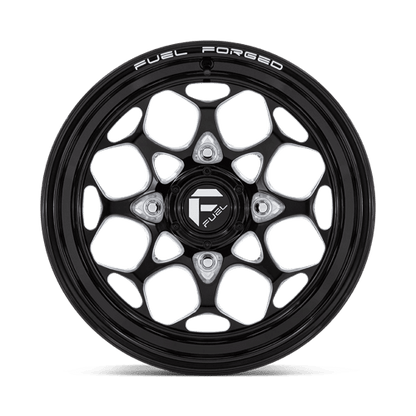 Fuel Offroad FV400 SCEPTER UTV Gloss Black Milled 15x7 +10 4x156mm 115.1mm