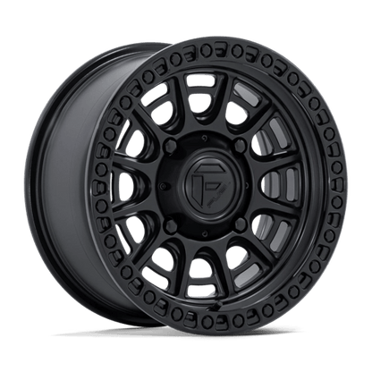 Fuel Offroad FV832 CYCLE UTV Matte Black W/ Gloss Black Lip 15x7 +10 4x137mm 96mm