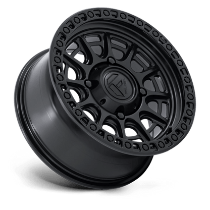 Fuel Offroad FV832 CYCLE UTV Matte Black W/ Gloss Black Lip 15x7 +10 4x137mm 96mm
