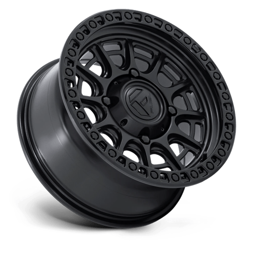 Fuel Offroad FV832 CYCLE UTV Matte Black W/ Gloss Black Lip 15x7 +38 6x139.7mm 100.3mm