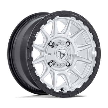 Fuel Offroad FV866 PISTON UTV Hyper Silver Mach-fc M-blk Lip 15x7 +38 4x137mm 96mm