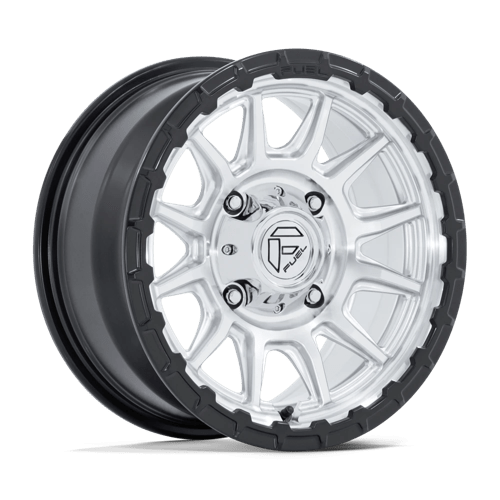 Fuel Offroad FV866 PISTON UTV Hyper Silver Mach-fc M-blk Lip 15x7 +10 5x114.3mm 72.6mm