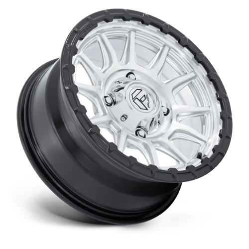 Fuel Offroad FV866 PISTON UTV Hyper Silver Mach-fc M-blk Lip 15x7 +10 5x114.3mm 72.6mm