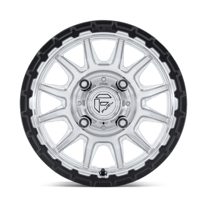 Fuel Offroad FV866 PISTON UTV Hyper Silver Mach-fc M-blk Lip 15x7 +38 5x114.3mm 72.6mm