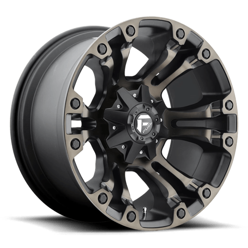 Fuel Offroad D569 VAPOR Matte Black Double Dark Tint 20x9 +19 6x135|6x139.7mm 106.1mm