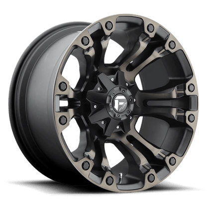 Fuel Offroad D569 VAPOR Matte Black Double Dark Tint 20x9 +19 6x135|6x139.7mm 106.1mm