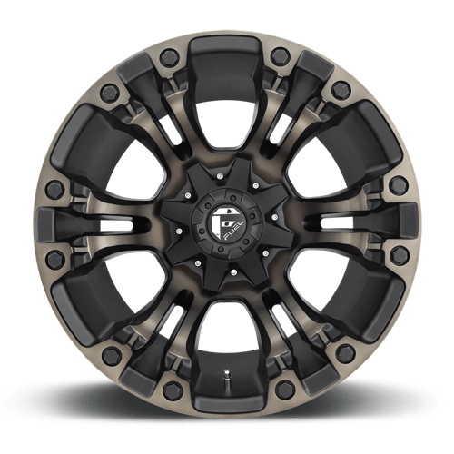 Fuel Offroad D569 VAPOR Matte Black Double Dark Tint 20x9 +19 6x135|6x139.7mm 106.1mm