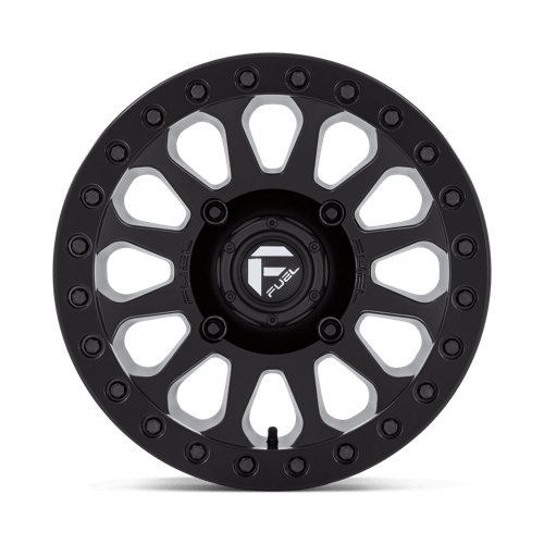 Fuel Offroad D920 VECTOR UTV BEADLOCK Matte Black 15x7 +38 4x137mm 110.1mm