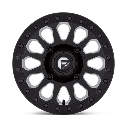 Fuel Offroad D920 VECTOR UTV BEADLOCK Matte Black 15x7 +38 4x137mm 110.1mm